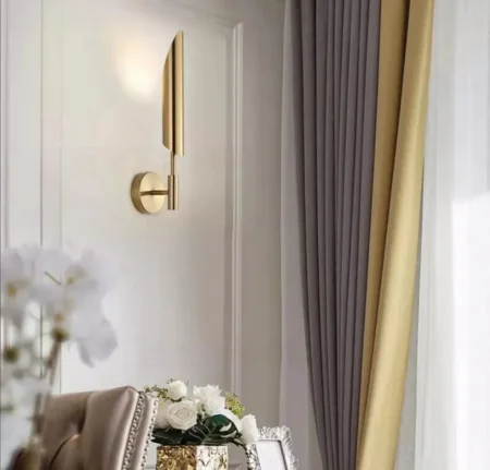 APLICE SI PLAFONIERE - Aplica 1603/1 aurie, 1xG9, 42x10 cm, design elegant din metal