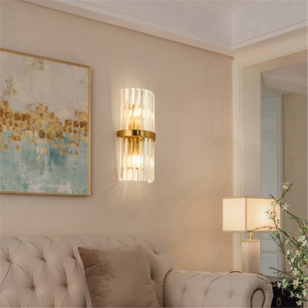 Aplica 2004 GD aurie, 2xE14, 50x20x10 cm, design clasic rafinat [1]