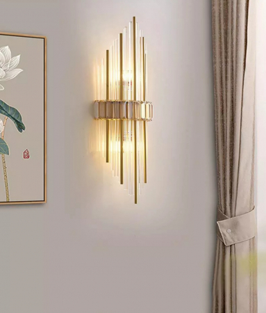 Aplica 2093 GD aurie, 2x E14, 60x22 cm, design clasic-modern [1]