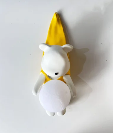 APLICE SI PLAFONIERE - Aplica de perete pentru copii 8030, LED G9 7W inclus, 3 tipuri lumină, design ursuleț, PVC rezistent