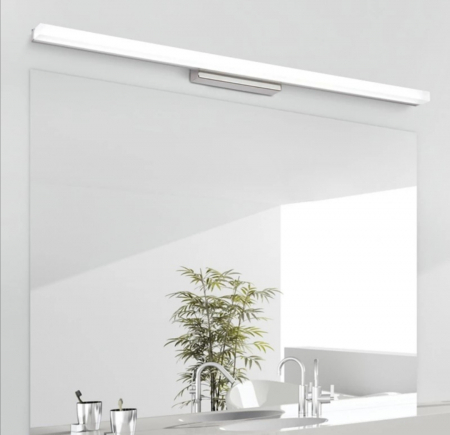 Aplica LED 287 L crom/alb, 10W, IP44, iluminat baie modern [1]