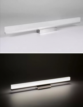 Aplica LED 287 S crom/alb, 8W, IP44, iluminat baie modern [1]