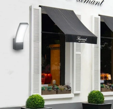 ILUMINAT EXTERIOR - Aplica LED exterior 2022 BK, 960 lm, aluminiu, negru