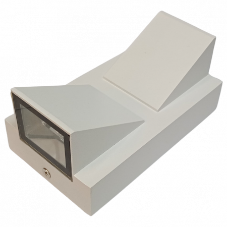 ILUMINAT EXTERIOR - Aplică LED exterior alb SZ-2714/WH, IP65, lumină rece 6500K