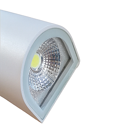 Aplica LED exterior albă SZ-2738/WH, IP65, lumină rece 6500K [1]