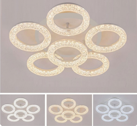 Aplica Led cu Telecomanda 120W 2770/5+1S [1]