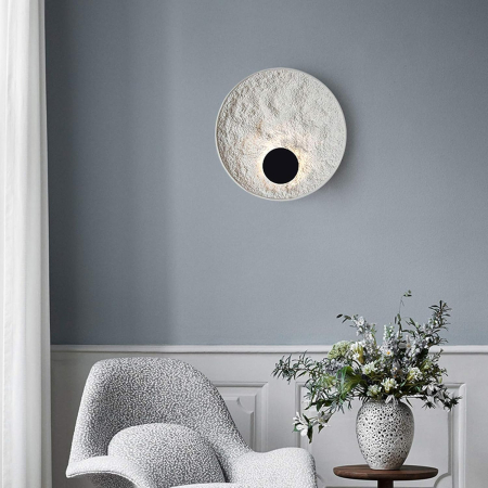 APLICE SI PLAFONIERE - Aplica LED Rotundă Metal 5W, Diametru 30 cm, Design Modern — Model 8003