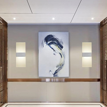 Aplica LED Modernă Art-Deco W0001, Gri 29x11 cm, 3 Temperaturi de Lumină, LED Inclus [1]