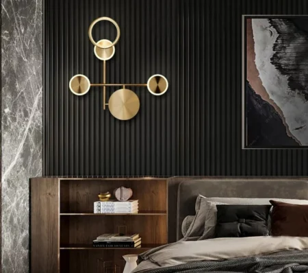 APLICE SI PLAFONIERE - Aplica LED W025.S modernă, 20W, metal și acril, montaj perete/tavan