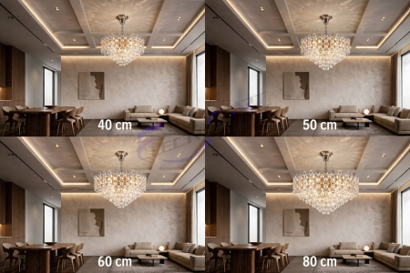 Candelabru 8805/CH Crom cu Cristal K9 Design Rotund Modern [1]