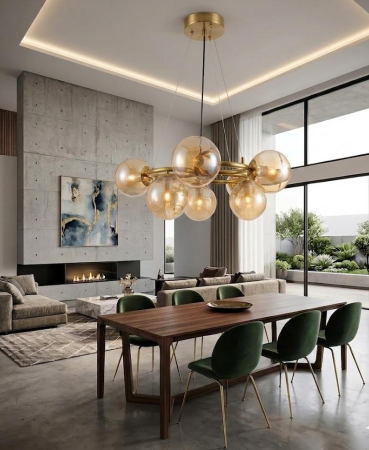 LUSTRE - Lustra 2332/7 CP+AMB