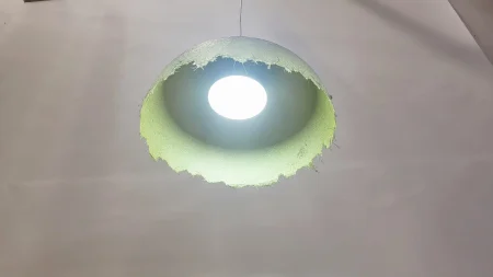 Lustră suspendată 2518/1, fibră de sticlă, vernil, LED [2]