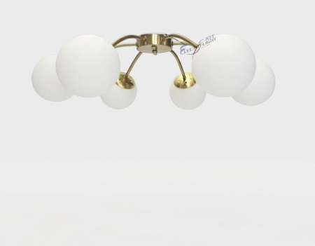 Lustra aurie 2610/6 design retro modern Ø60 cm [1]