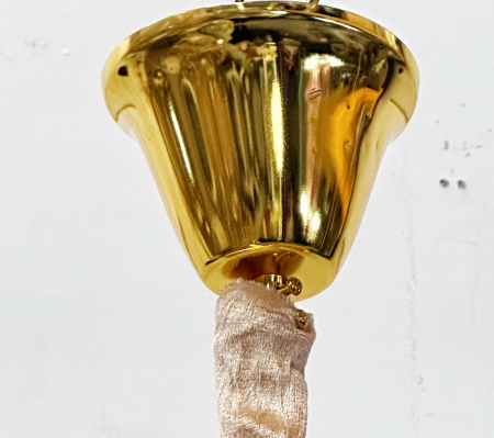 Lustra 3350 GD – E27, metal auriu, sticlă tip cristal, 4 dimensiuni [2]