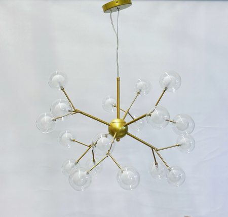 Lustra 5001/18 GD – Auriu, 18xG4, Design Ramură Elegantă [1]