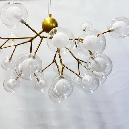 Lustra 5001/27 GD – 27xG4, Auriu, Design Decorativ Compact [2]