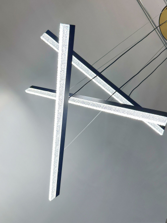 Lustră LED 5132/3 BK+GD, 72W, 3 brațe reglabile, cu telecomandă [2]