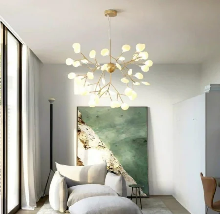 Lustră D123 cu LED G4 – iluminat eficient și design spectaculos pentru spații moderne [1]