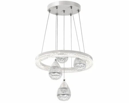 Lustra LED 1779/5, 80W, reglabilă, metal și acril [1]