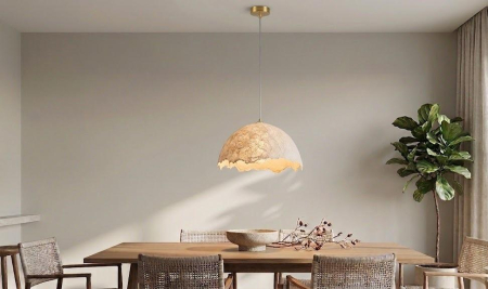 LUSTRE - Lustră suspendată 2518/1, fibră de sticlă, vernil, LED