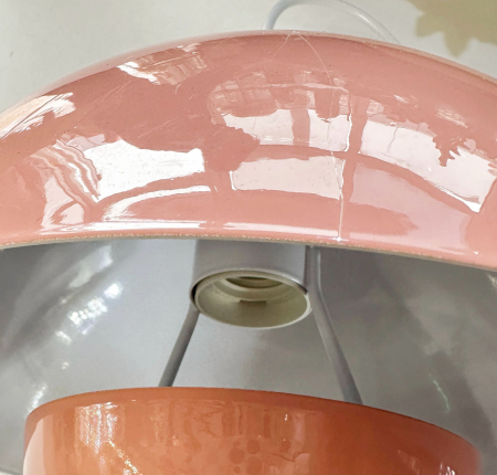 Pendul 111/1 Pink – lustră roz modernă din metal, stil nordic, E27, reglabil [3]