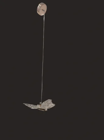 Pendul LED decorativ 1743/1 – design fluture din acril transparent [1]