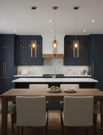 PENDULE - Pendul 2315/1 cu abajur din sticlă aurie și structură metalică – design rafinat, lungime reglabilă, soclu E27