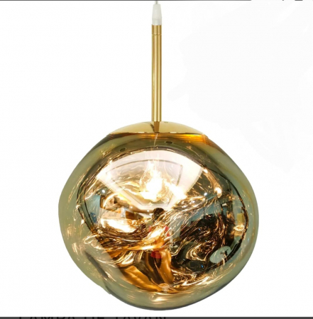 Pendul sticlă fumurie, roze sau auriu 3146/1 – iluminat suspendat modern E27 [1]