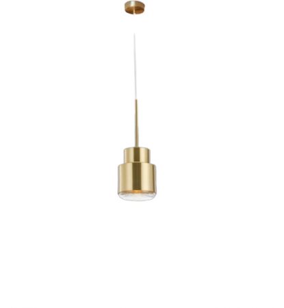 PENDULE - Pendul Fine 8102/1 – lustră suspendată aurie, metal, E27, reglabilă