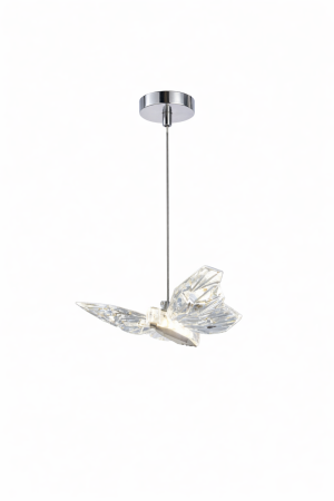 PENDULE - Pendul LED decorativ 1743/1 – design fluture din acril transparent