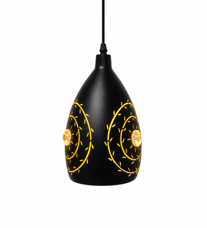 Pendul modern 60225/1 cu decupaje și detaliu acrilic [3]