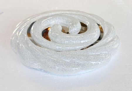 Plafonieră LED 8305/400, Ø40 cm, 36W, 3 Temperaturi de Lumină, Alb & Argintiu [1]