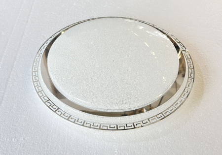 Plafonieră LED 8335/400, Ø40 cm, 36W, 3 Temperaturi de Lumină, Argintiu [1]