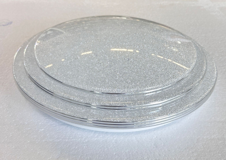 APLICE SI PLAFONIERE - Plafonieră LED 8381/400, Ø40 cm, 36W, 3 Temperaturi de Lumină, Argintiu