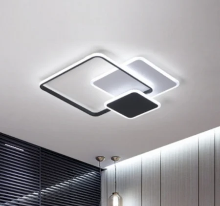 APLICE SI PLAFONIERE - Plafonieră LED T3SQ, lumină caldă/rece/neutră, 50x50 cm