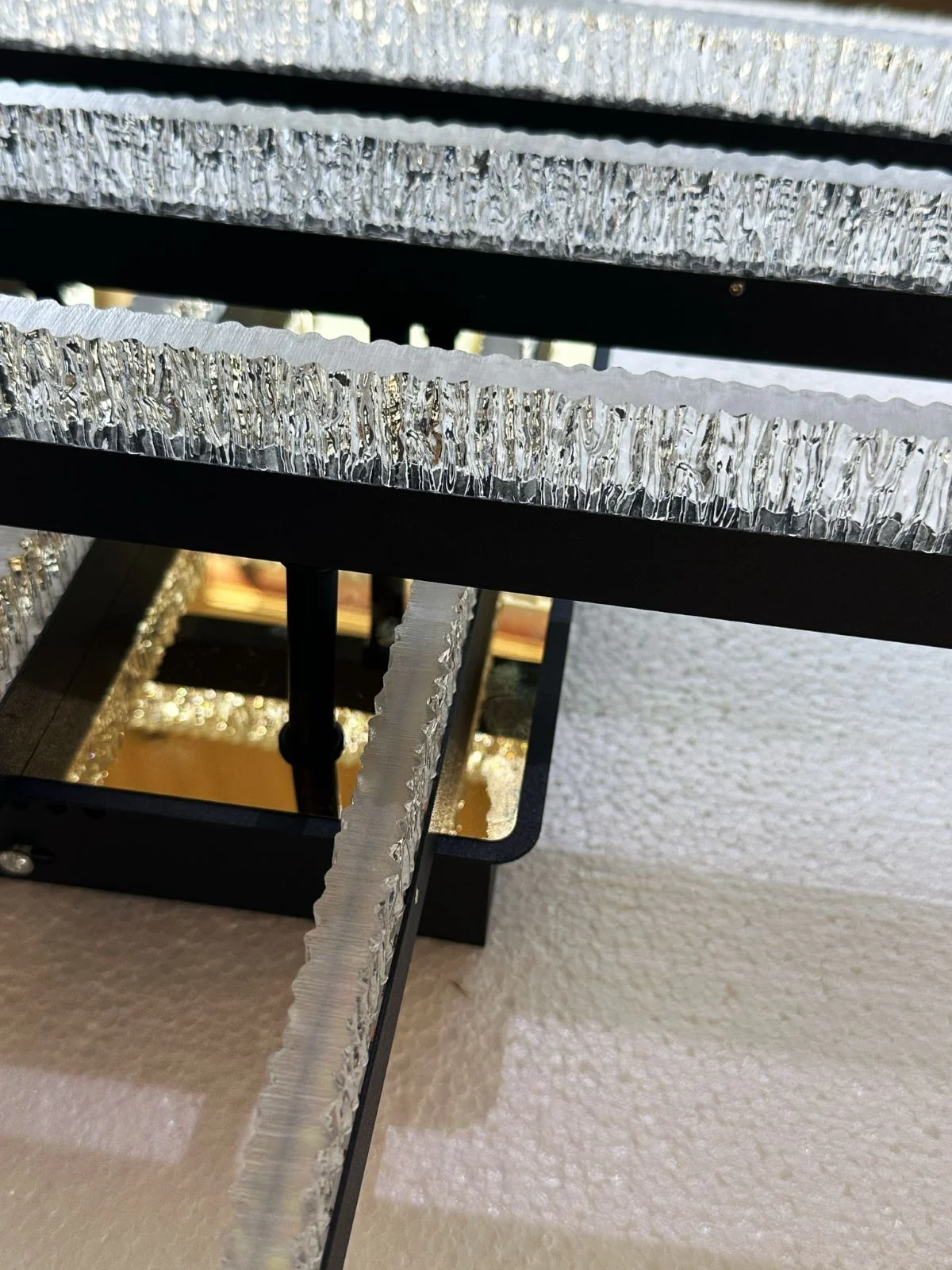 Plafonieră LED WG5131/6 A GD, 144W, Negru cu Auriu, Telecomandă, 3 Tipuri de Lumină [3]