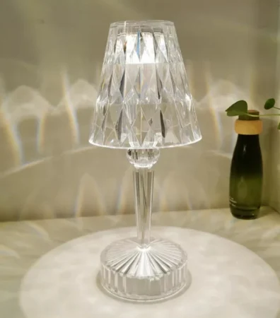 VEIOZE SI LAMPADARE - Veioză LED 50801 – cu acumulator, touch, reglaj lumină