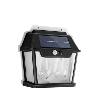 Lampi solare - Lampa solara cu 2 becuri