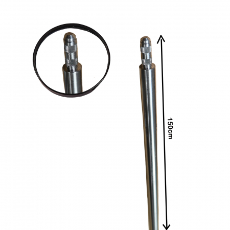 Produse - Electrod Impamantare Inox cu 4 Electrozi Tip BP, D=20 x 1500 mm, Fara Sapaturi pentru Case, Garduri Electrice, Panouri solare