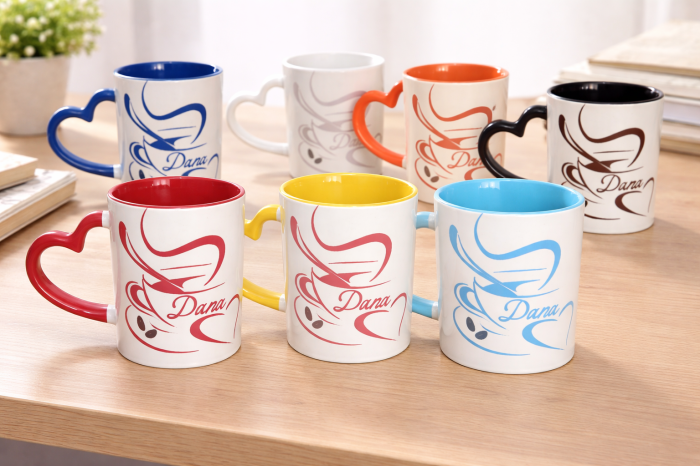 Cană mâner inimă [2]