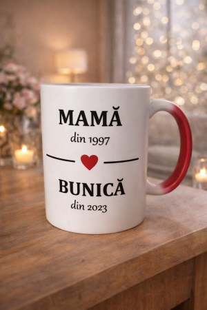 Căni personalizate - Cană mamă/bunică