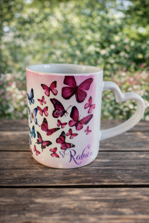 Căni personalizate - Cană personalizată Fluturași