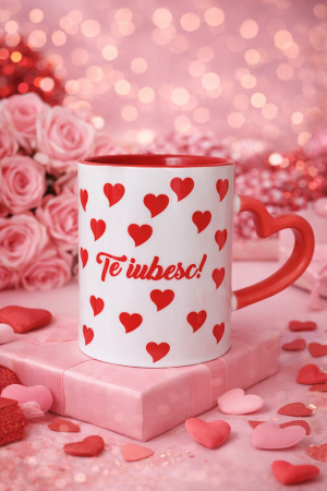Căni personalizate - Cana " Te iubesc"