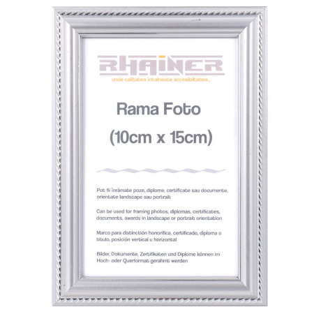 Rame Foto - Rama foto Athos argintiu