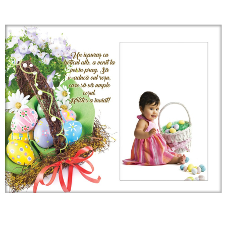 Paște - Rama foto sticla paste 2