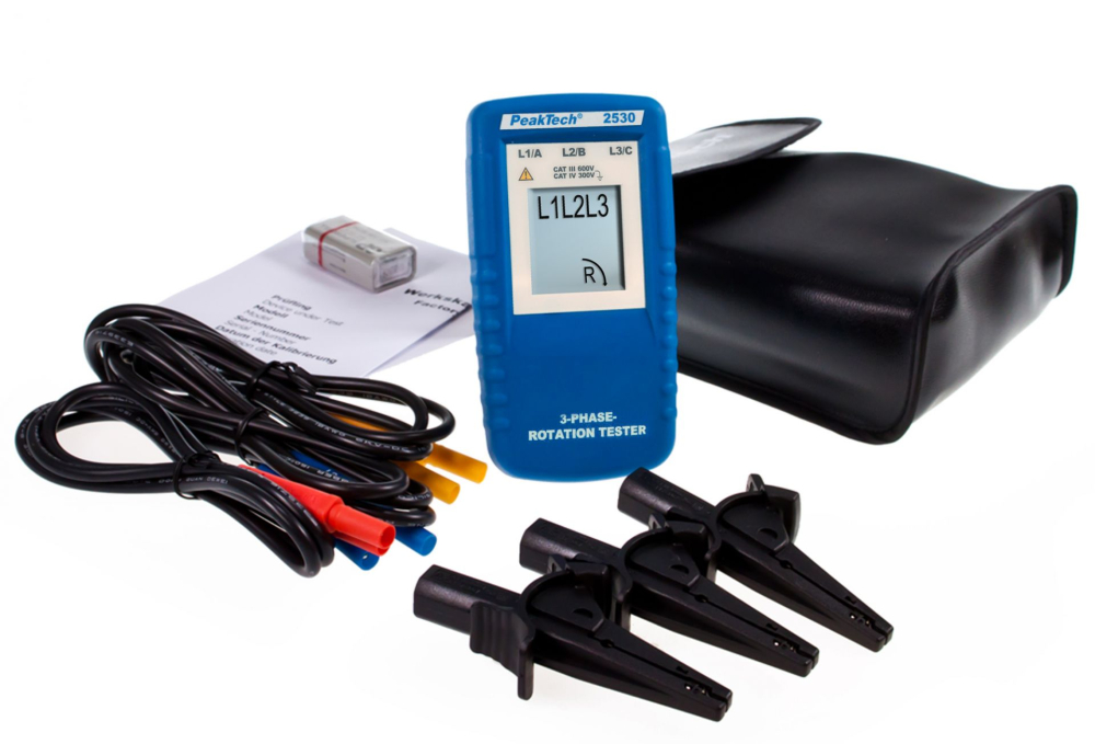 Aparat masura secvență de fază PEAKTECH P 2530  40...690V AC  [2]