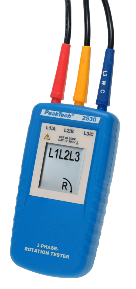Aparat masura secvență de fază PEAKTECH P 2530  40...690V AC  [3]