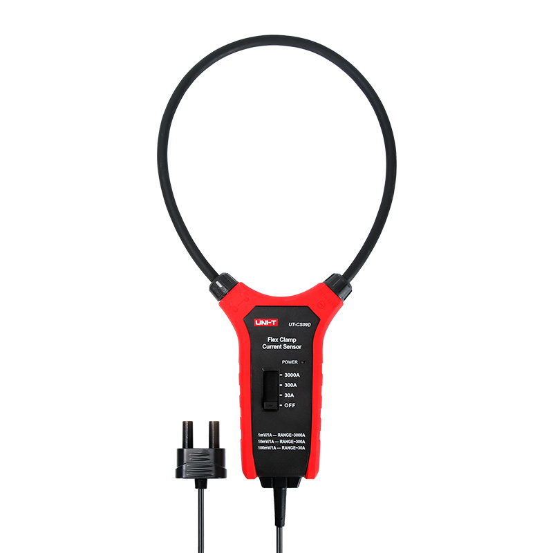 Cleste ampermetric UNI-T UT-CS09D, 30A, 300A, 3kA, LCD , ideal pentru testarea circuitelor electrice [1]