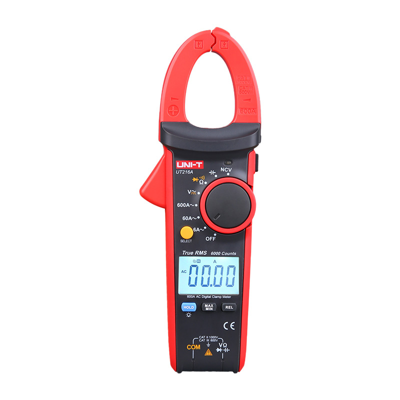 Cleste ampermetric UNI-T UT216C, 60A, 600A, LCD (6000), flexibilitate în măsurători pentru electroniști și electricieni [4]