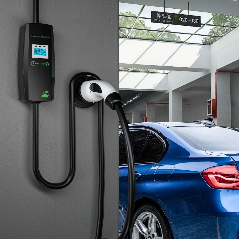 Stație Încărcare masini electrice 11 kW, 7 kW, 3.5 kW, Control Putere, Type 2, 3 Faze, 16A, Mufă CEE [5]